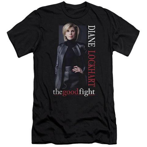 The Good Fight/diane-s/s Adult 30/1-black