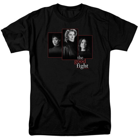 The Good Fight/the Good Fight Cast-s/s Adult 18/1-black