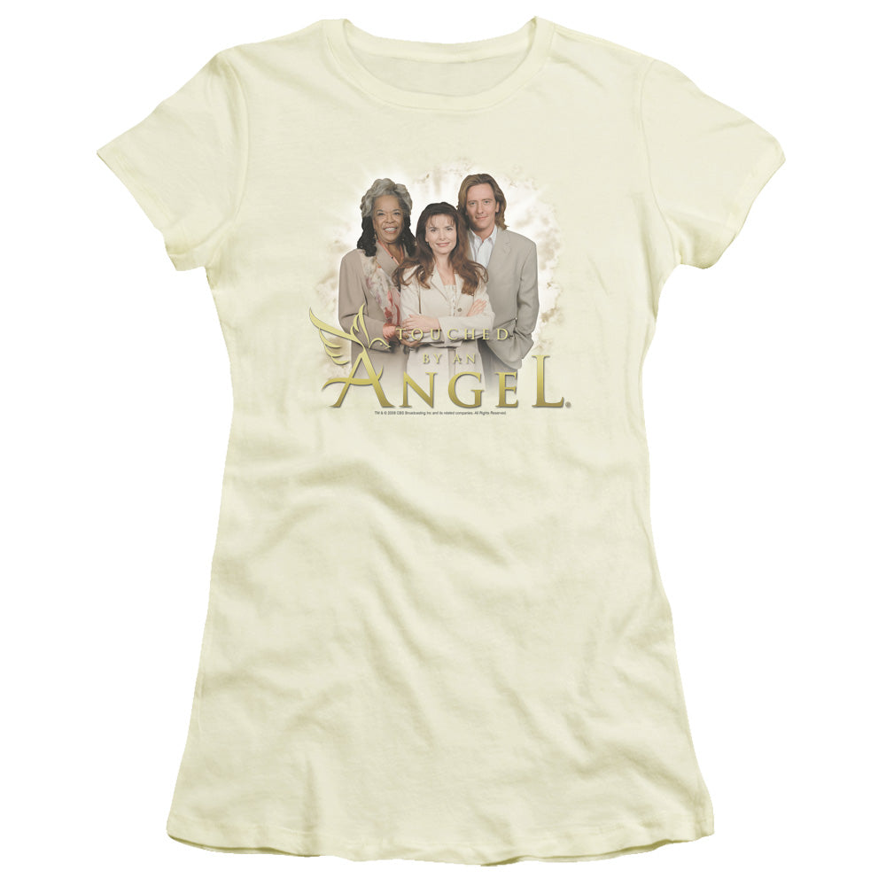 Juniors Sheer Cap Sleeve