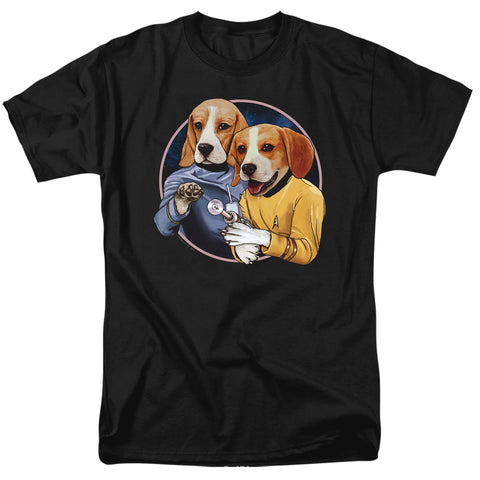 Star Trek/trek Dogs-s/s Adult 18/1-black