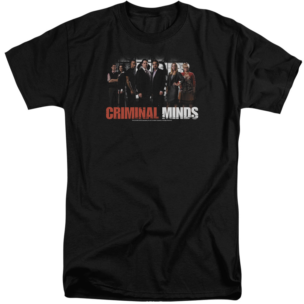 Criminal Minds/the Brain Trust-s/s Adult Tall-black