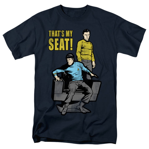Star Trek/my Seat-s/s Adult 18/1-royal Blue
