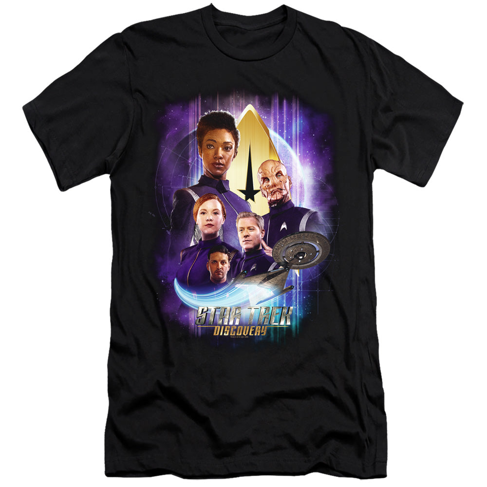 Star Trek Discovery/discoverys Finest-hbo S/s Adult 30/1-black