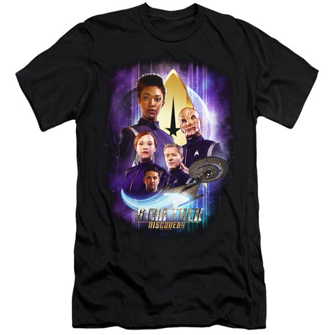 Star Trek Discovery/discoverys Finest-s/s Adult 30/1-black