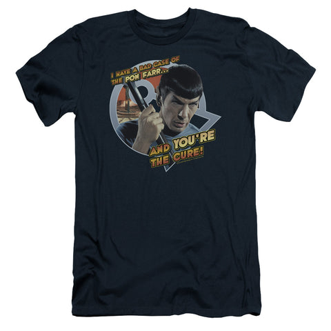 Star Trek/pon Far - S/s Adult 30/1 - Navy
