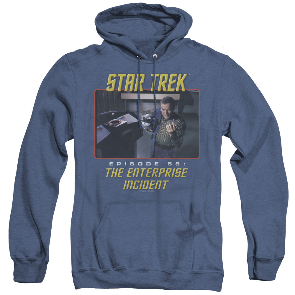 St Original/the Enterprise Incident - Adult Heather Hoodie - Royal Blue