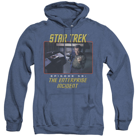 St Original/the Enterprise Incident - Adult Heather Hoodie - Royal Blue