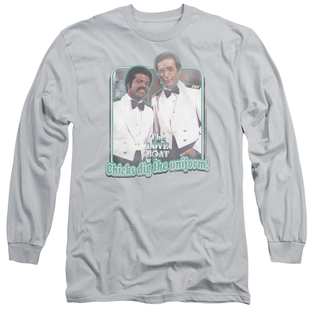 Love Boat/dig The Uniform-l/s Adult 18/1-silver