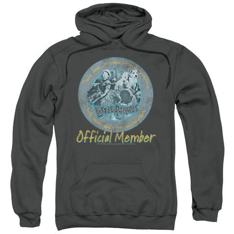 Little Rascals/he Man Woman Haters-adult Pull-over Hoodie-charcoal