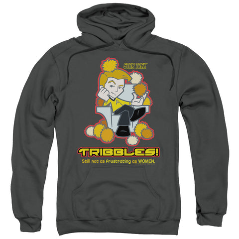 Quogs/not As Frustrating-adult Pull-over Hoodie-charcoal