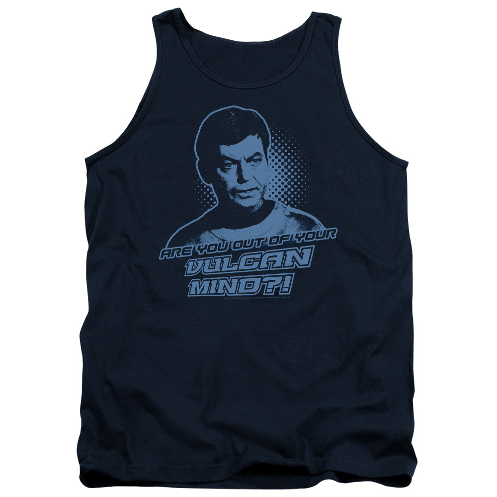 St Original/vulcan Mind - Adult Tank - Navy