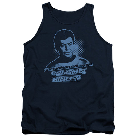 St Original/vulcan Mind - Adult Tank - Navy