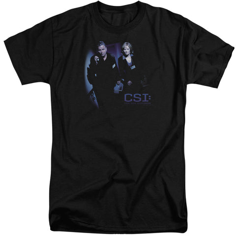 Csi/at The Scene-s/s Adult Tall-black