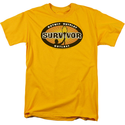 Survivor/gold Burst - S/s Adult 18/1 - Gold