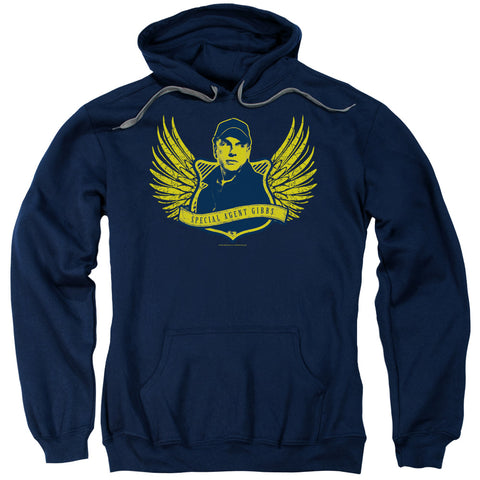 Ncis/go Navy-adult Pull-over Hoodie-navy