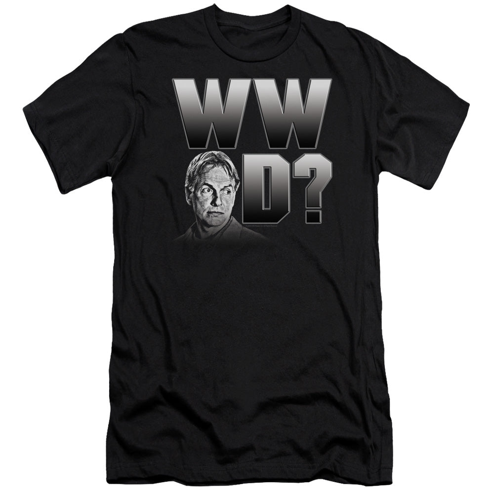 Ncis/what Would Gibbs Do - S/s Adult 30/1 - Black
