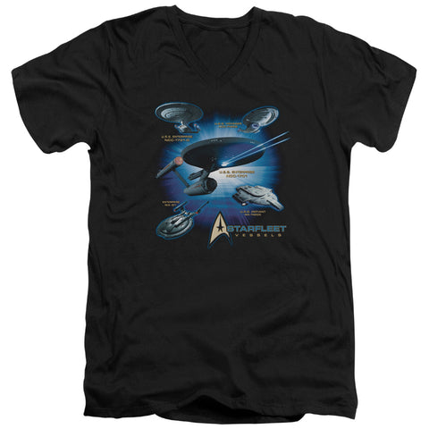 Adult Slim Fit V Neck