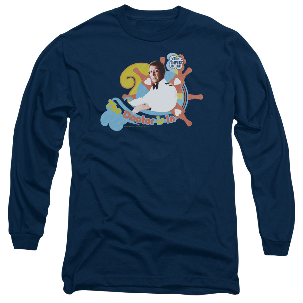 Love Boat/the Doctor Is In-l/s Adult 18/1-navy