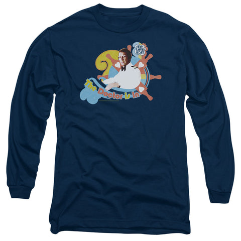 Love Boat/the Doctor Is In-l/s Adult 18/1-navy