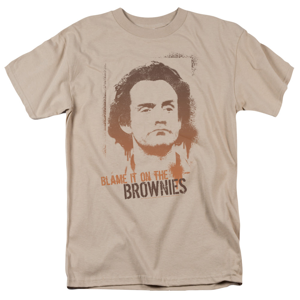Taxi/blame It On The Brownies - S/s Adult 18/1 - Sand