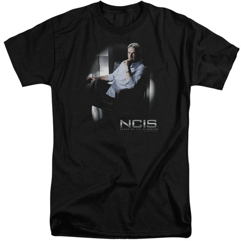 Ncis/gibbs Ponders-s/s Adult Tall-black