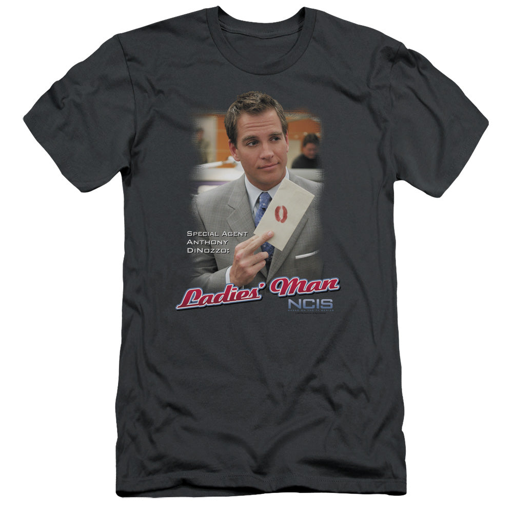Ncis/ladies Man - S/s Adult 30/1 - Charcoal