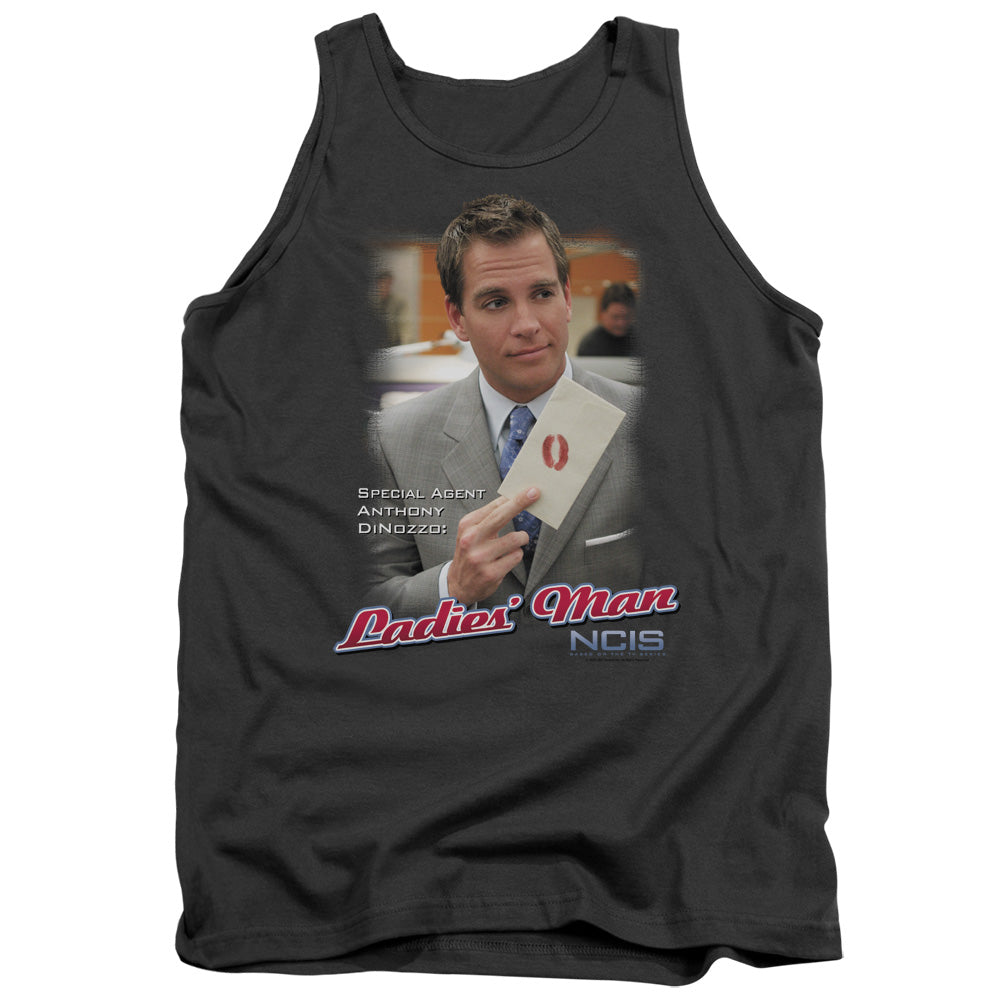 Ncis/ladies Man - Adult Tank - Charcoal