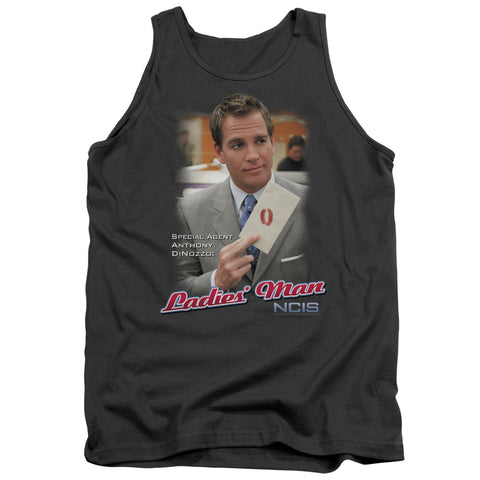 Ncis/ladies Man - Adult Tank - Charcoal