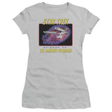 Juniors Sheer Cap Sleeve
