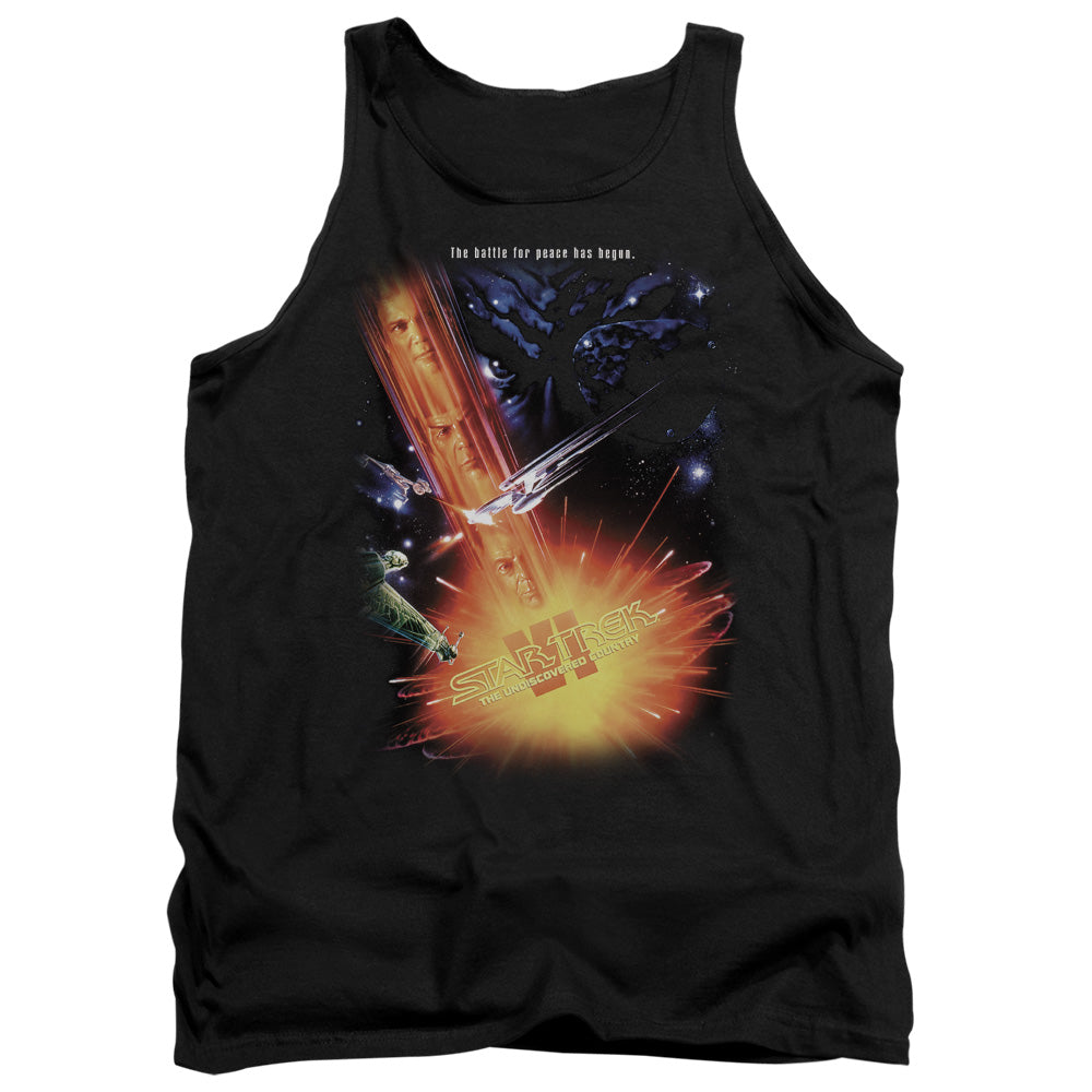 Star Trek/undiscovered Cntry(movie) - Adult Tank - Black