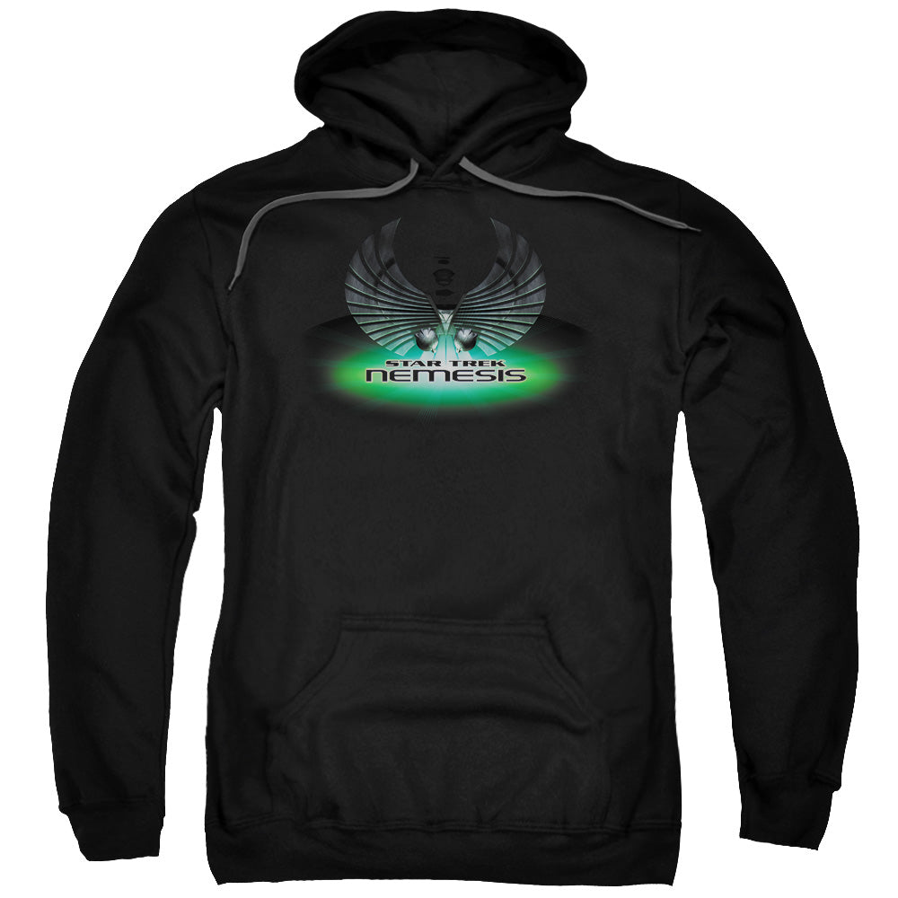 Star Trek/nemesis(movie)-adult Pull-over Hoodie-black
