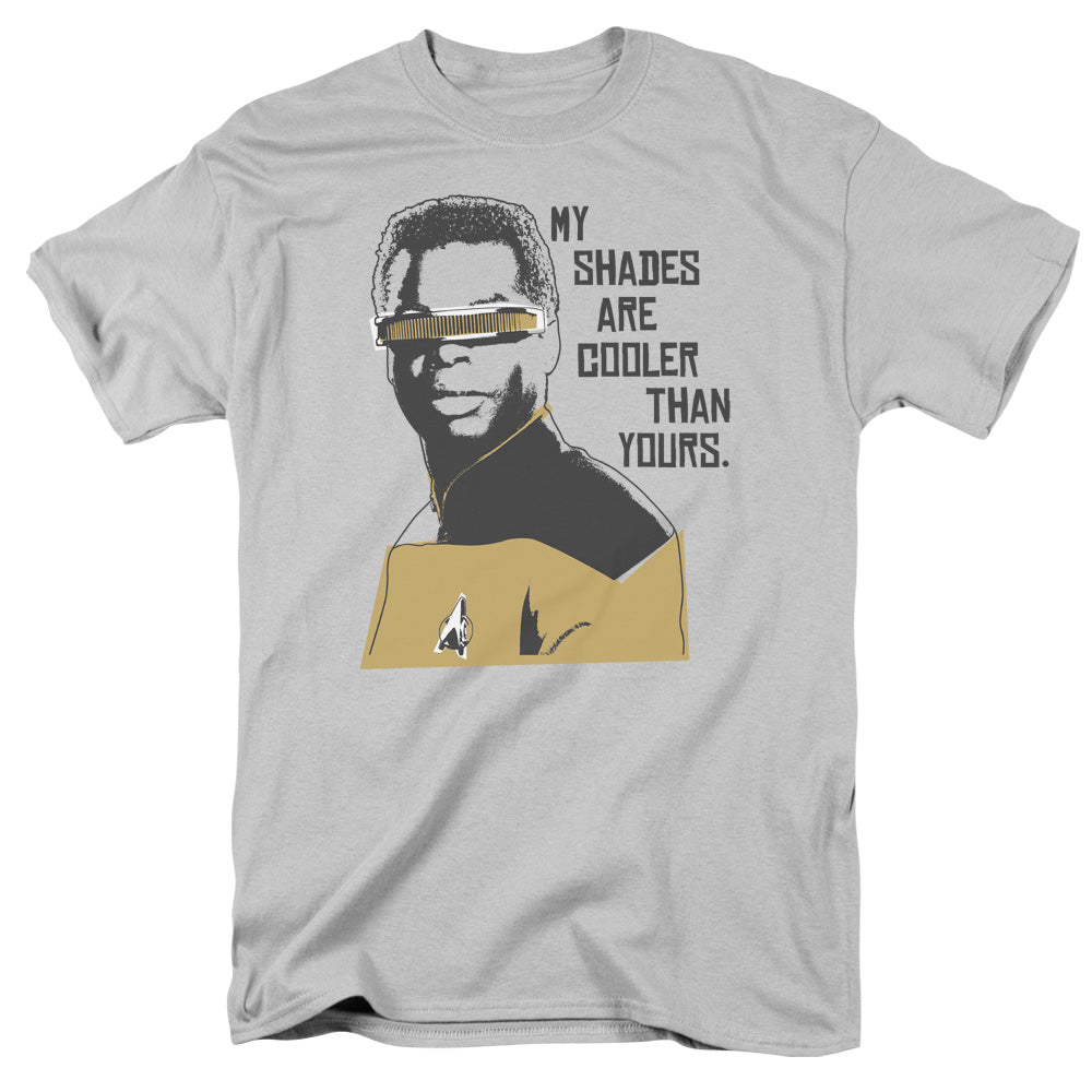 Star Trek/cooler Shades - S/s Adult 18/1 - Silver