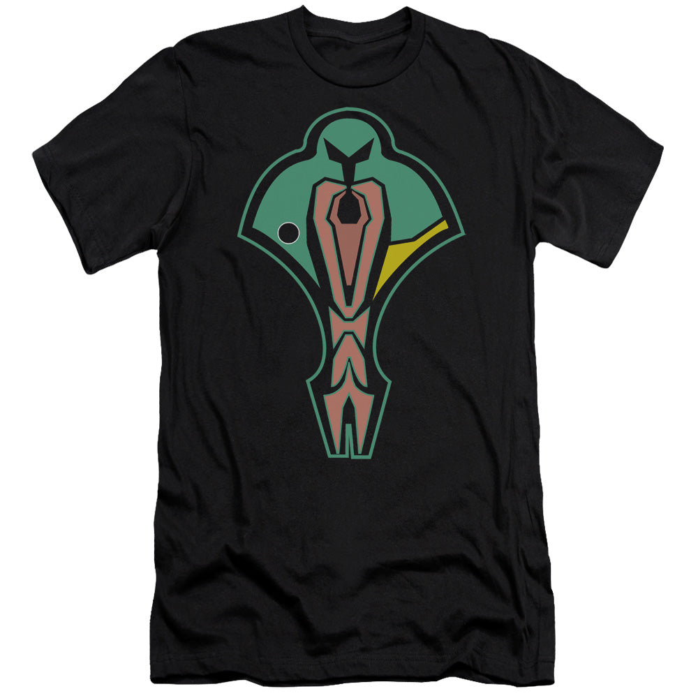 Star Trek/cardassian Logo-premuim Canvas Adult Slim Fit 30/1-black
