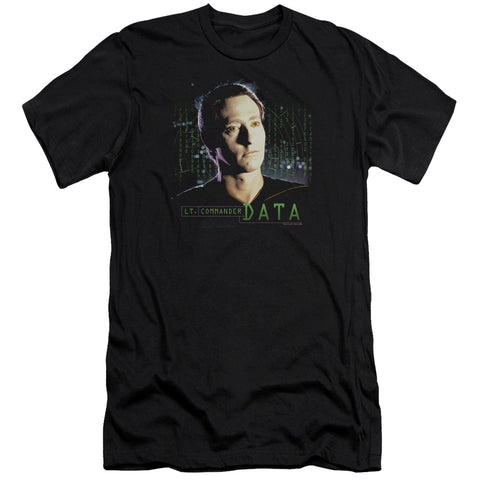 Star Trek/data-premuim Canvas Adult Slim Fit 30/1-black
