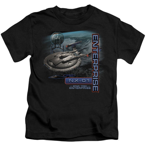 Star Trek/enterprise Nx 01 - S/s Juvenile 18/1 - Black