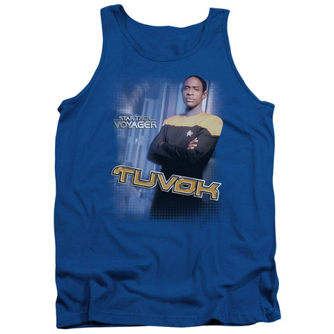 Star Trek/tuvok - Adult Tank - Royal Blue