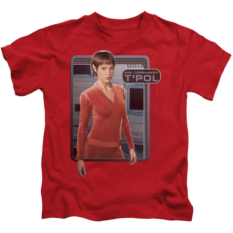 Star Trek/tpol - S/s Juvenile 18/1 - Red