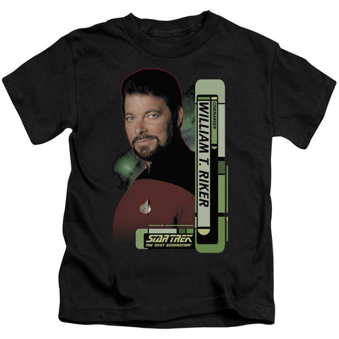 Star Trek/riker - S/s Juvenile 18/1 - Black