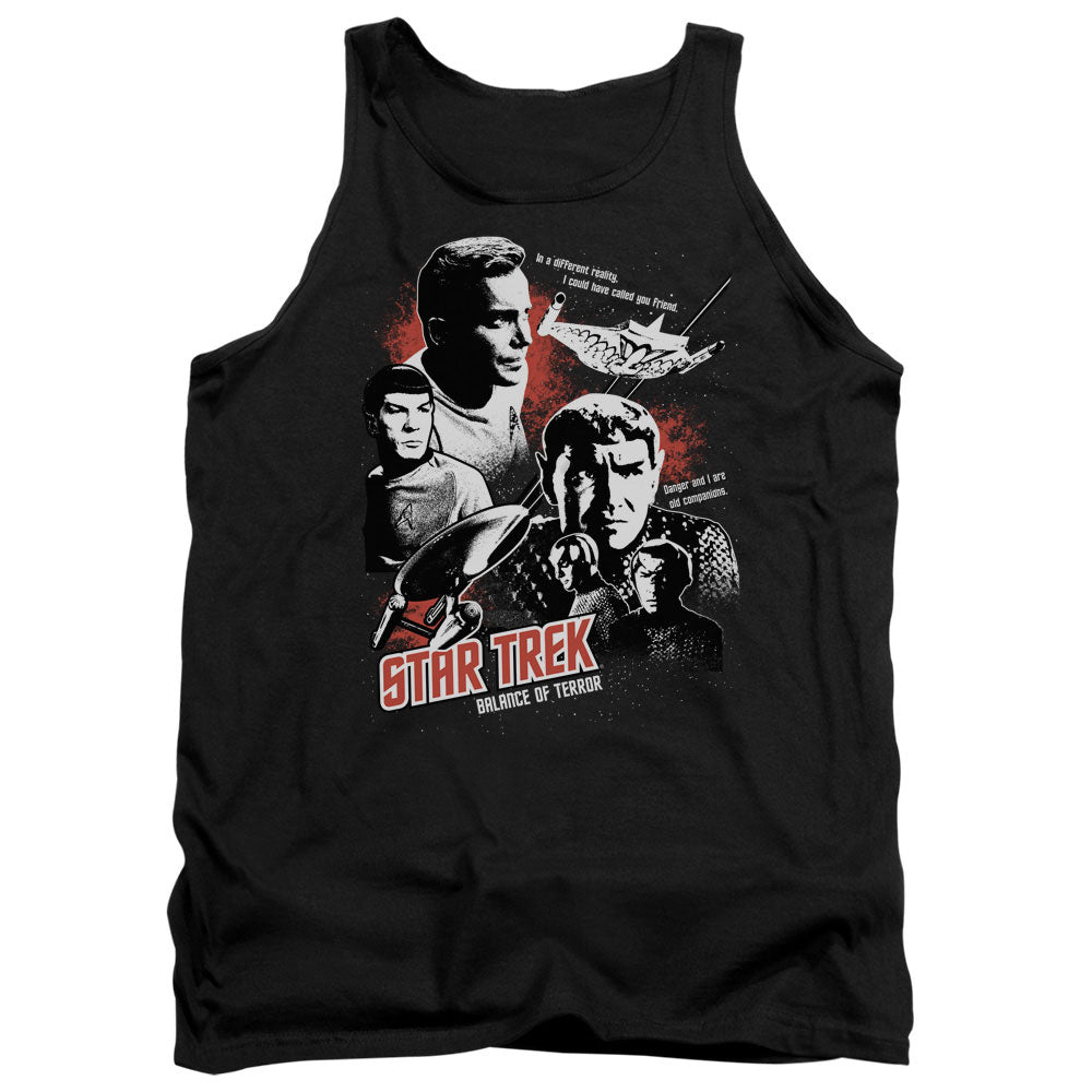 Star Trek/balance Of Terror - Adult Tank - Black