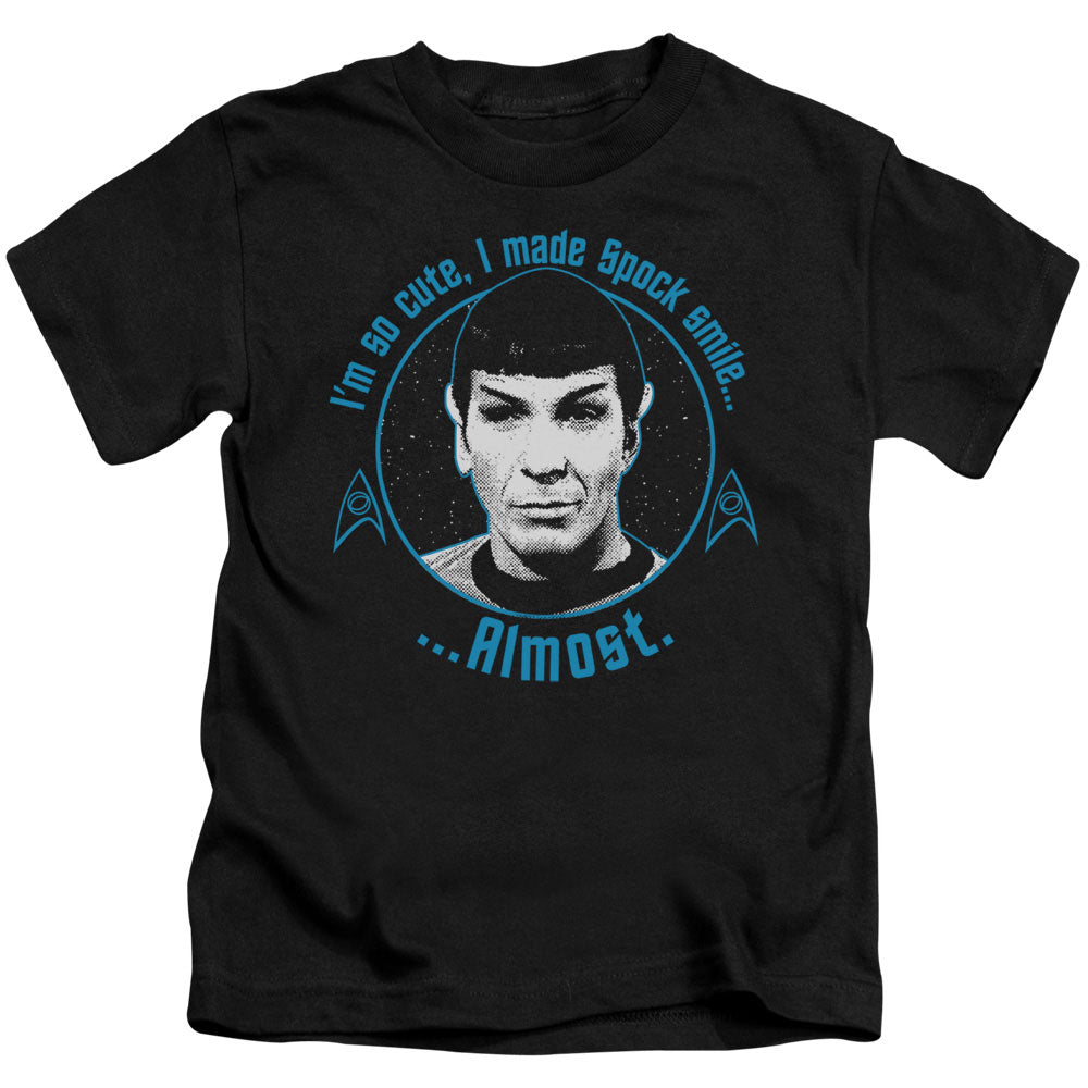 Star Trek/almost Smile - S/s Juvenile 18/1 - Black