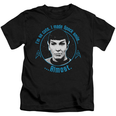 Star Trek/almost Smile - S/s Juvenile 18/1 - Black