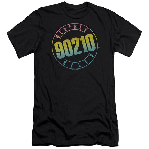 90210/color Blend Logo-s/s Adult 30/1-black