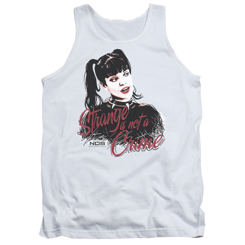 Ncis/strange Is Not A Crime - Adult Tank - White