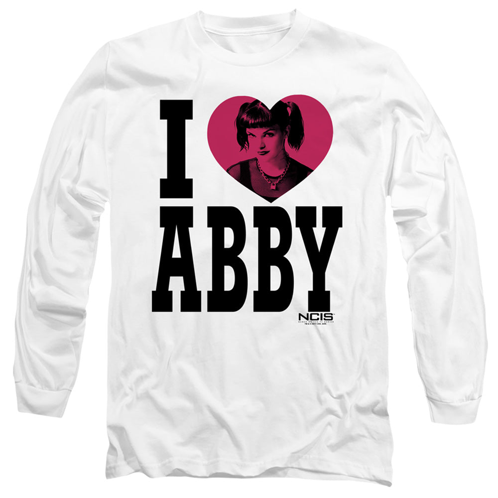 Ncis/i Heart Abby - L/s Adult 18/1 - White