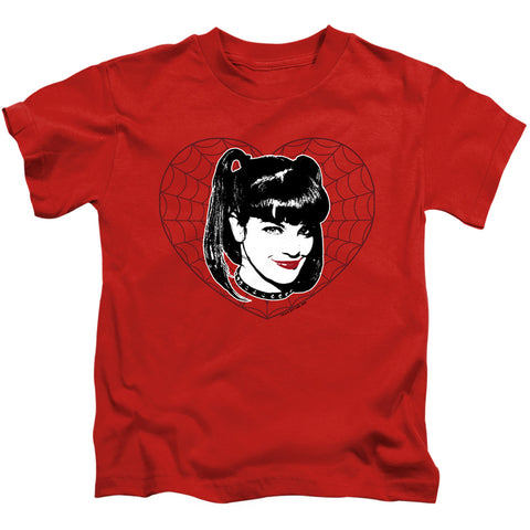Ncis/abby Heart - S/s Juvenile 18/1 - Red