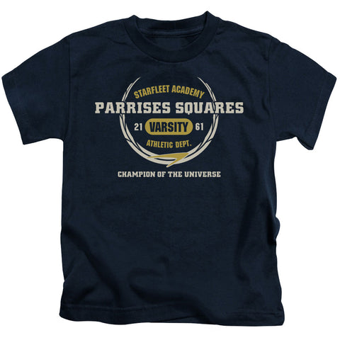 Star Trek/parrises Squares - S/s Juvenile 18/1 - Navy