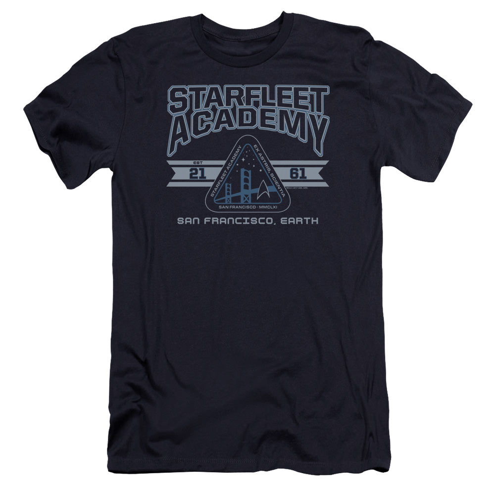 Star Trek/starfleet Academy Earth-premuim Canvas Adult Slim Fit 30/1-navy