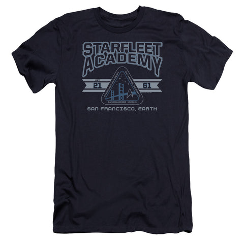 Star Trek/starfleet Academy Earth-premuim Canvas Adult Slim Fit 30/1-navy