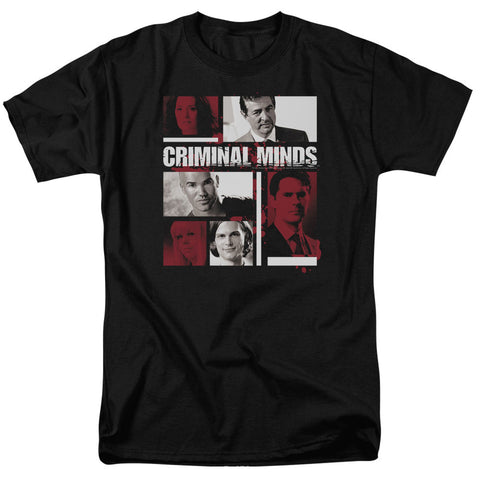 Criminal Minds/character Boxes - S/s Adult 18/1 - Black