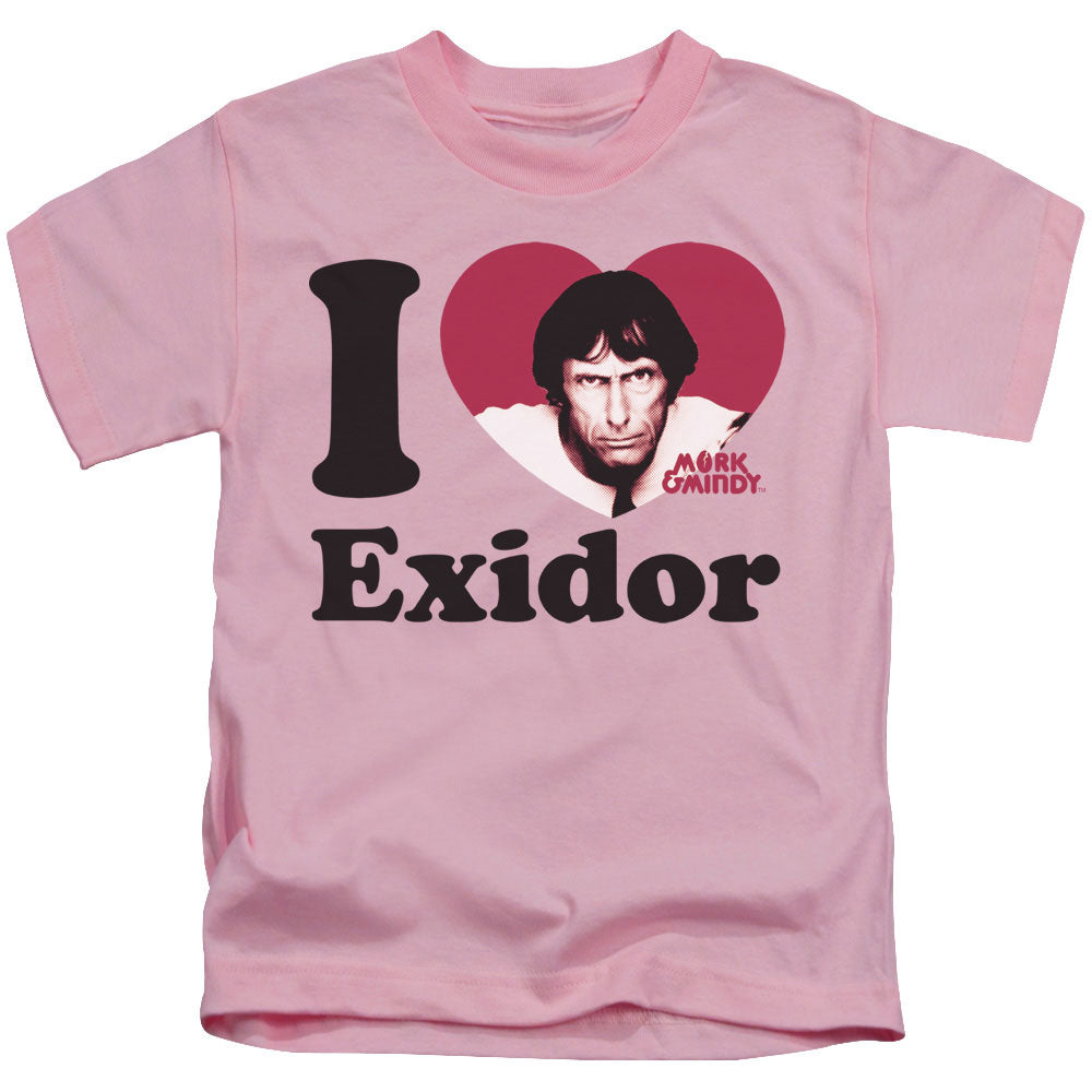 Mork & Mindy/i Heart Exidor - S/s Juvenile 18/1 - Pink